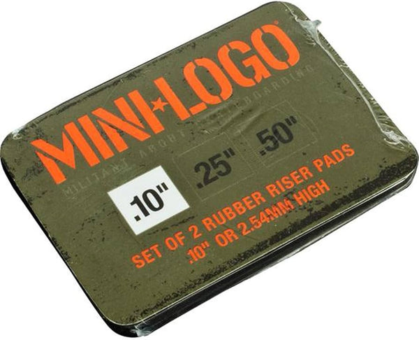 Mini logo .10" riser pads - pack of 2