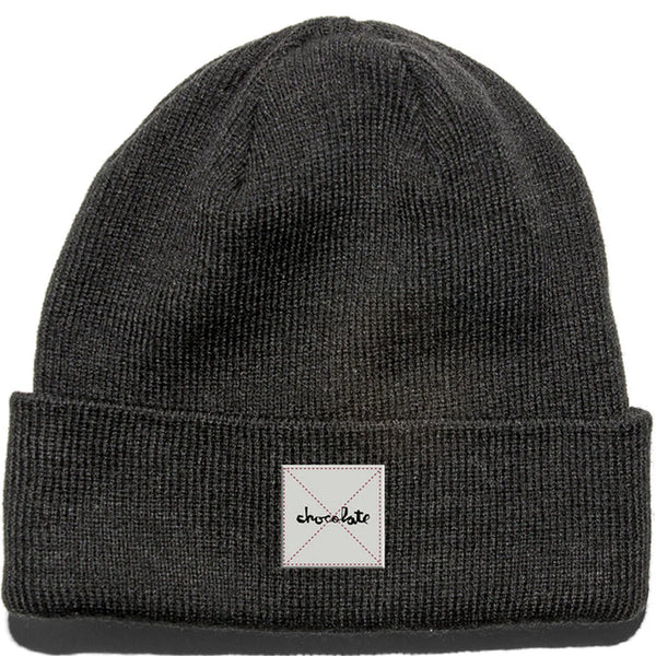 Chocolate reflective work beanie - black - O/S adult