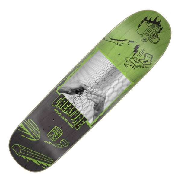 Creature deck - rhino guest capture - 8.65" - black/ green