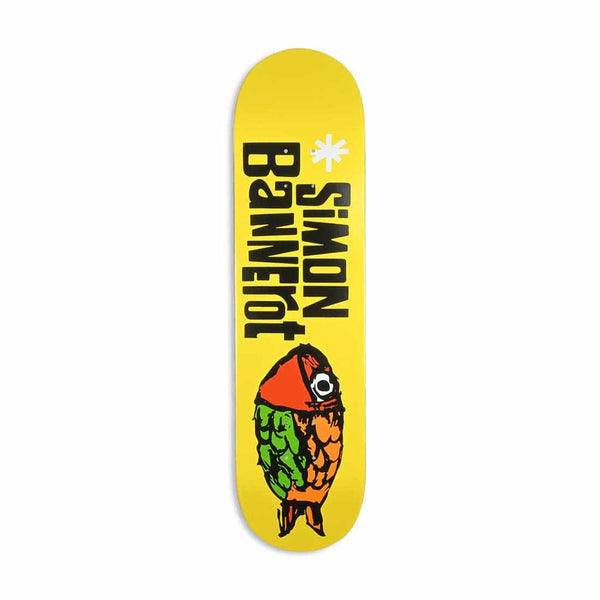 Girl Simon Bannerot pictograph deck - 8" - yellow/multi