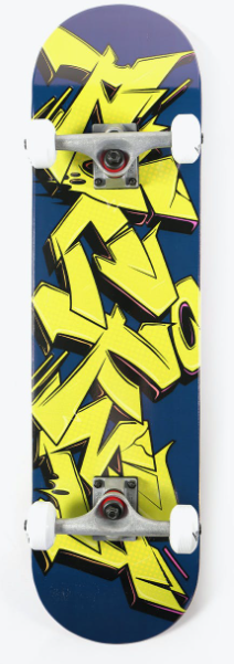 Rocket complete skateboard - drips - 8"