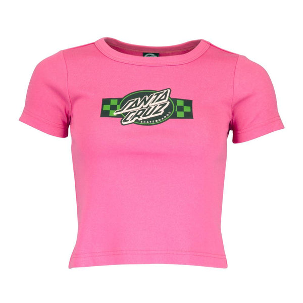 Santa cruz contest oval t-shirt - pink guava - 10