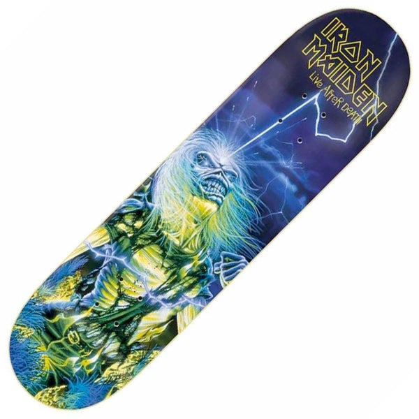 ZERO DECK IRON MAIDEN - SKATEBOARD DECK - LIVE AFTER DEATH - 8.25″