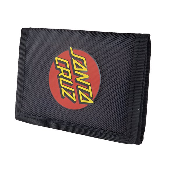 Santa cruz classic dot wallet - black