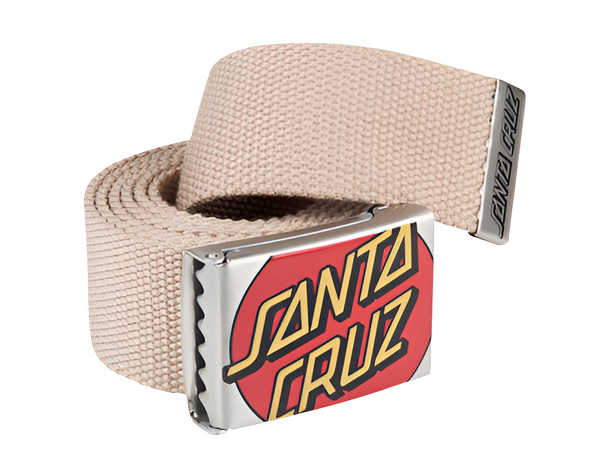 Santa cruz crop dot belt - sand - O/S adult