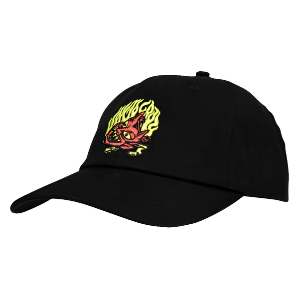 Santa cruz devil mask cap - black - o/s