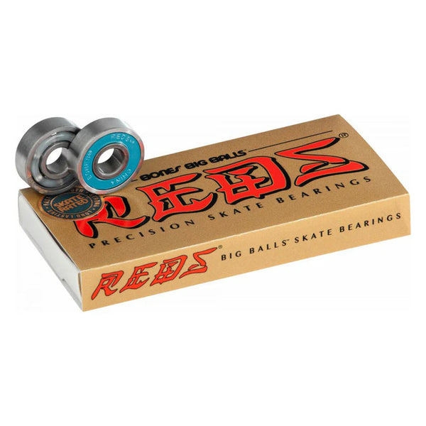 Bones - big balls bearings - REDS (8 pack)