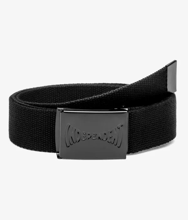 Independent belt span concealed web - black - O/S