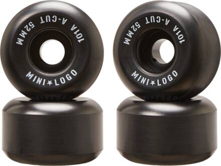 Mini logo wheels - 52mm 101A - black