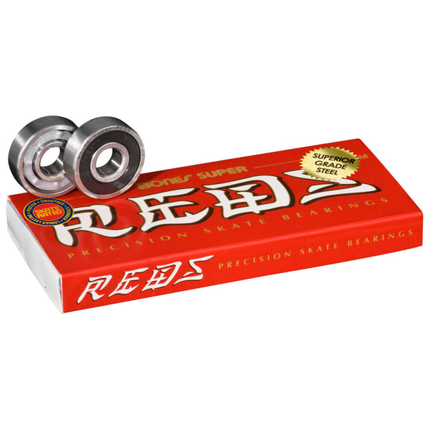 Bones Super Reds Bearings (8 pack)