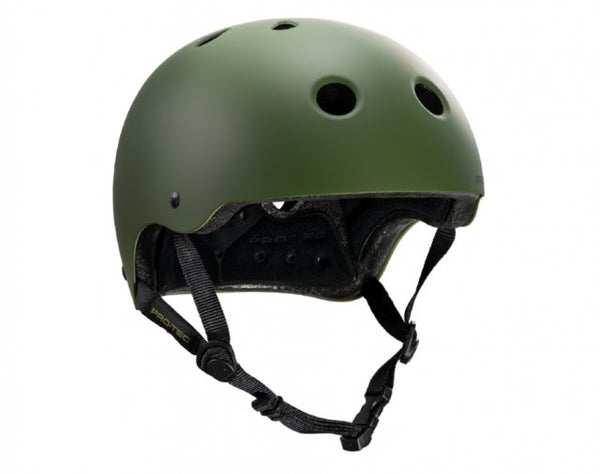 Pro-Tec classic cerified helmet - XS 52-54cm - matte olive